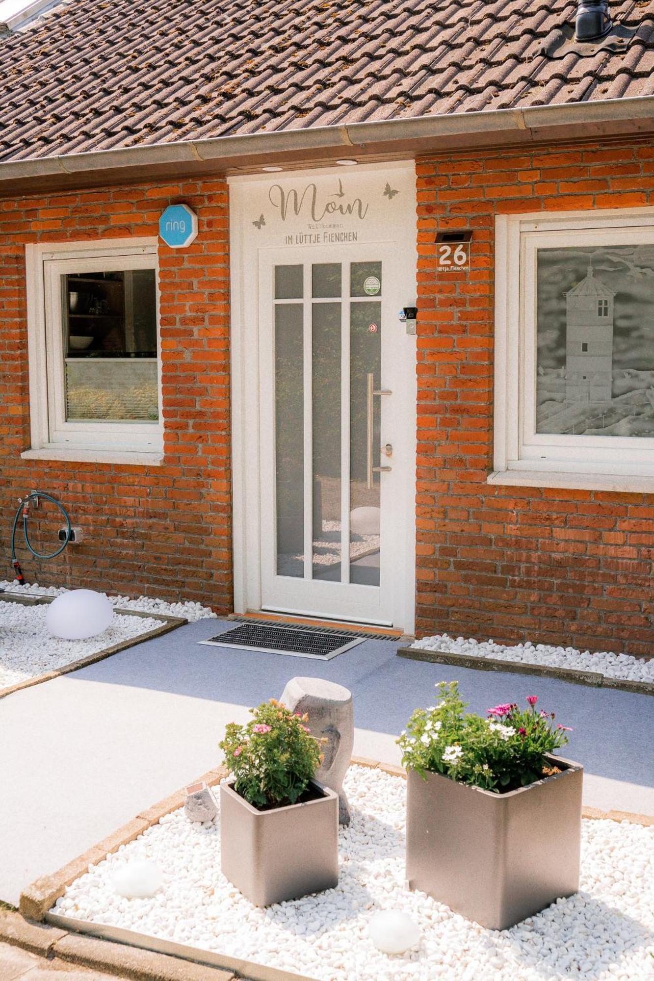 Kleines Ferienhaus Bei Greetsiel - Hunde Willkommen Krummhörn Extérieur photo